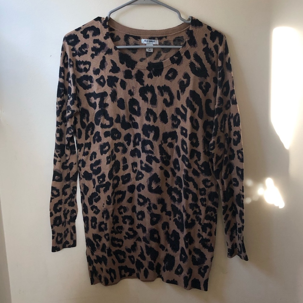 Leopard print sweater 🐆 ❤️